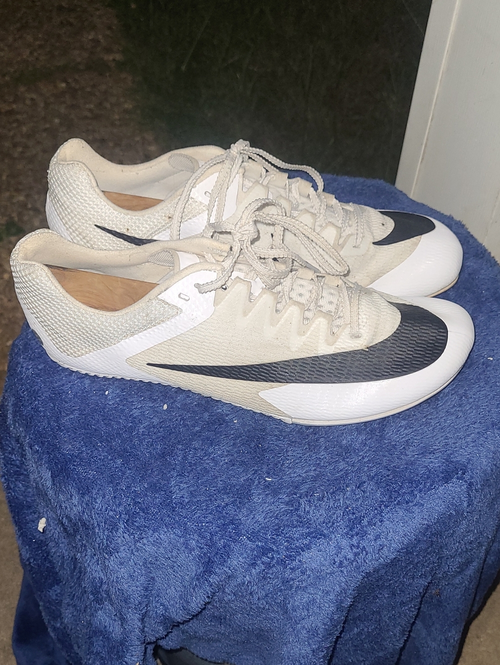 Nike Zoom Rival track and field sprint shoes With Spikes Womens Size 8